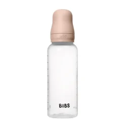 Baby Plastic Bottle Complete Set - Natural Rubber Latex