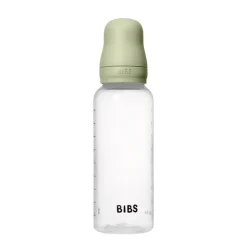 Baby Plastic Bottle Complete Set - Natural Rubber Latex