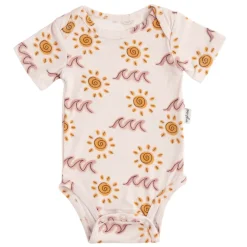 Bamboo Short Sleeve Bodysuits - Prints
