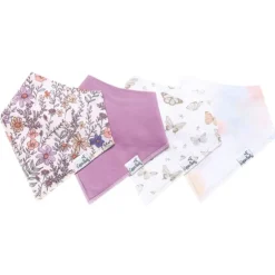 Bandana Drool Bibs - 4 Pack