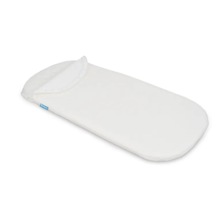 Bassinet Mattress Cover - White 2018+