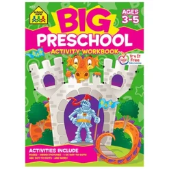 Big Preschool Activity Workbook