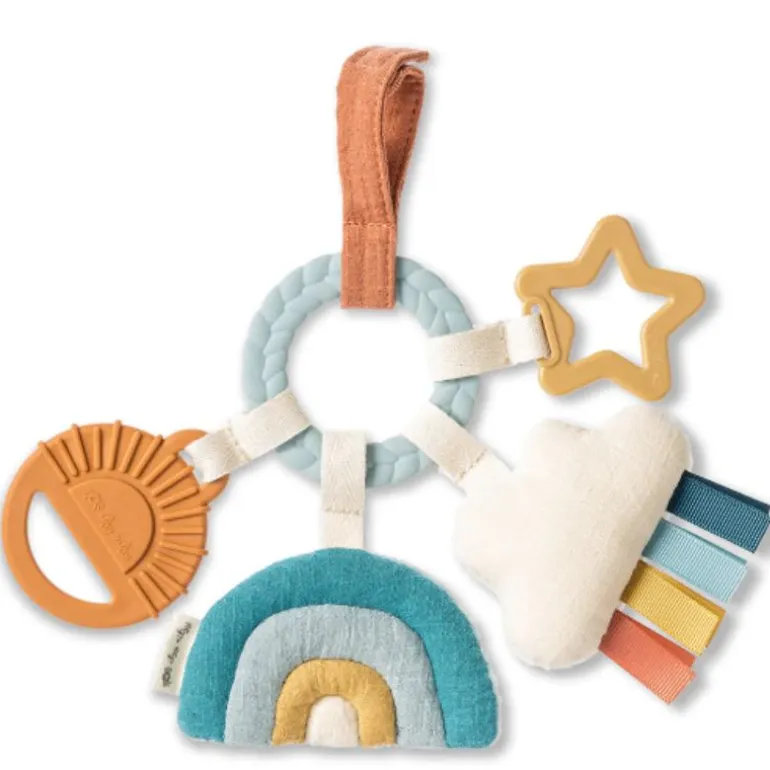 Bitzy Busy Ring Teething Activity Toy