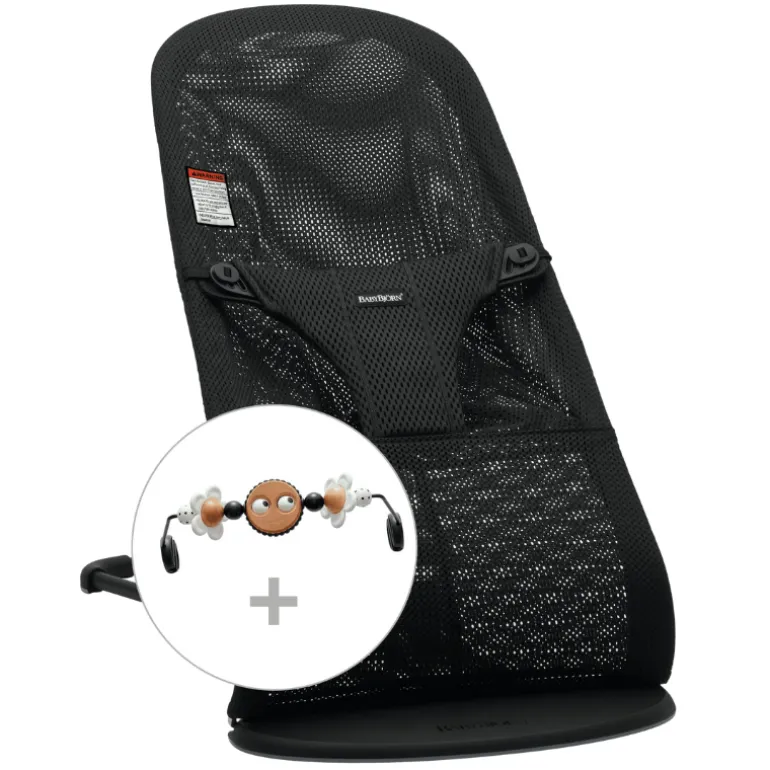 Bouncer Bundle with Black & White Googly Eye Toy