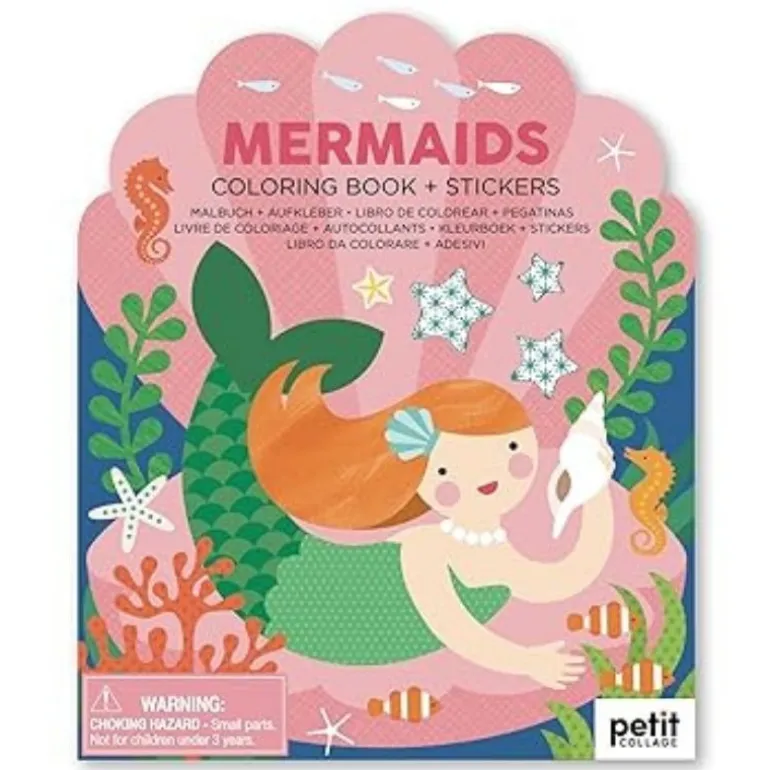 Coloring Book With Stickers
