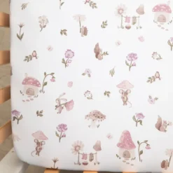 Cotton Jersey Fitted Crib Sheets