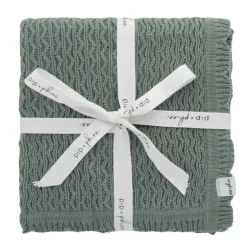 Cotton Knit Baby Blanket