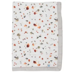 Cotton Muslin Baby Quilt