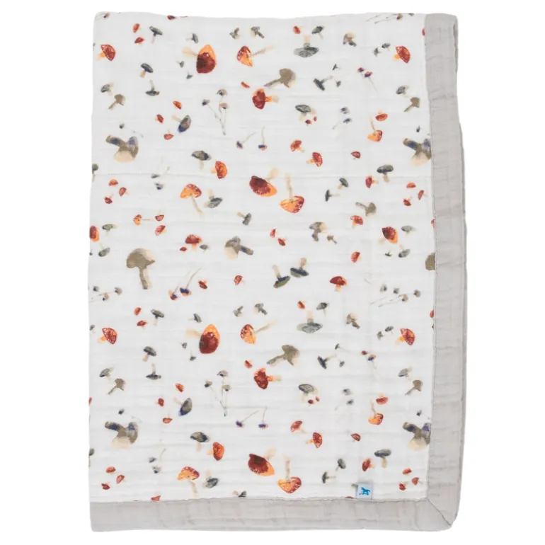 Cotton Muslin Baby Quilt