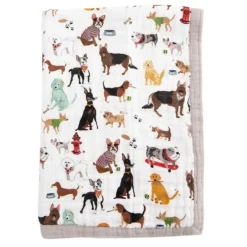 Cotton Muslin Baby Quilt