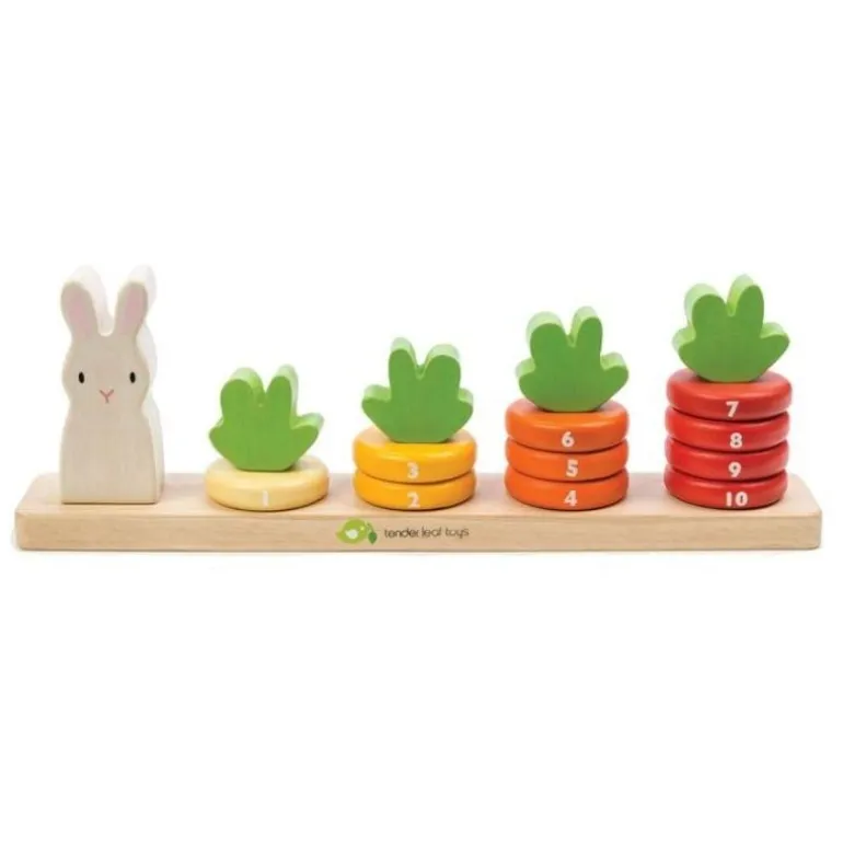 Counting Carrots Stacking Game
