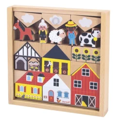 Cross Roads Wooden Blocks