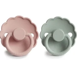 Daisy Silicone Pacifiers - 2 Pack
