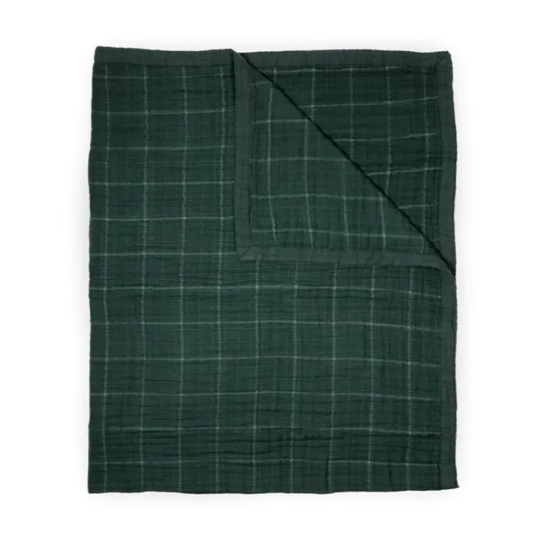 Deluxe Muslin Quilted Throw
