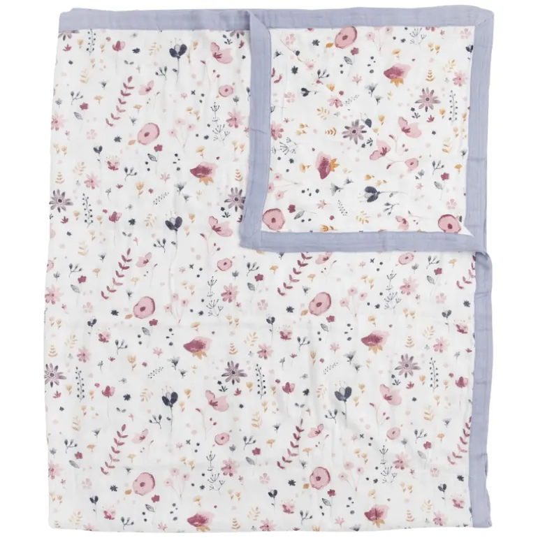 Deluxe Muslin Quilted Throw