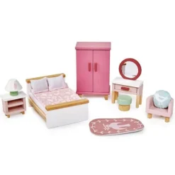 Dovetail Doll House Bedroom Furniture