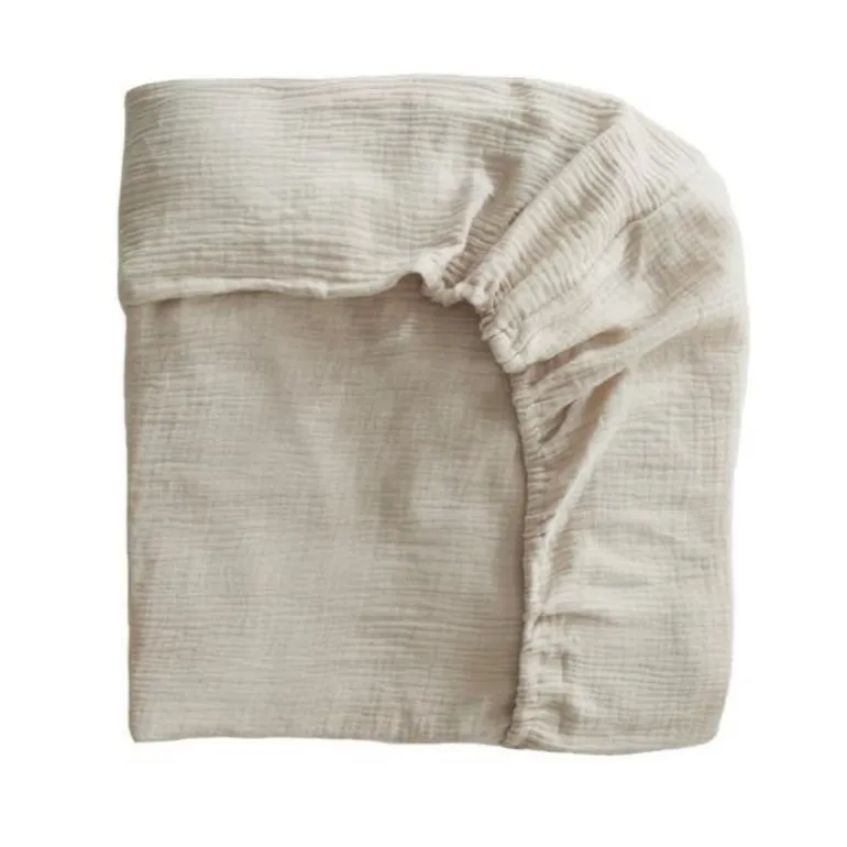 Extra Soft Muslin Crib Sheet