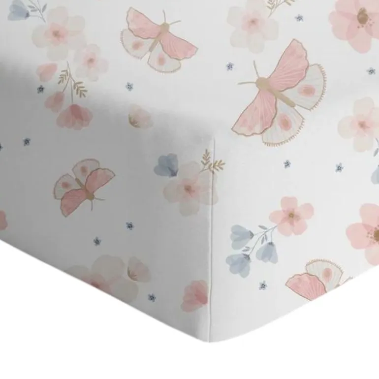 Fitted Cotton Crib Sheet