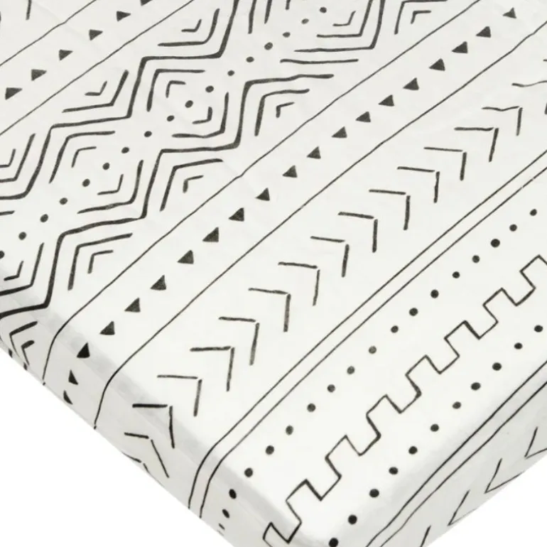 Fitted Muslin Crib Sheets