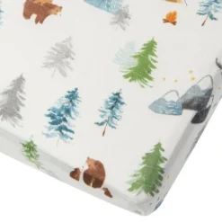 Fitted Muslin Crib Sheets