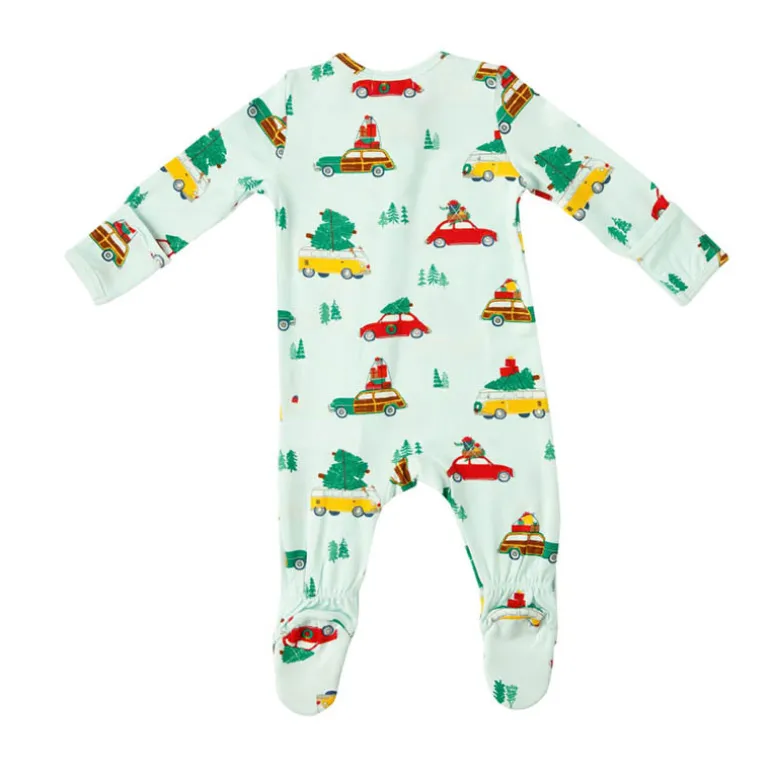 Holiday Zipper Footies