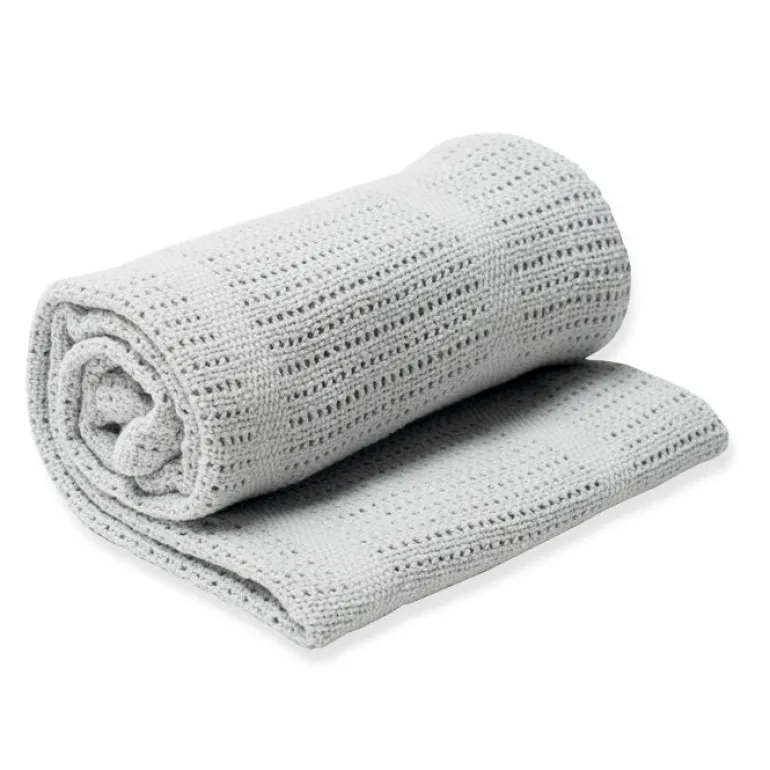 Knit Cellular Blanket