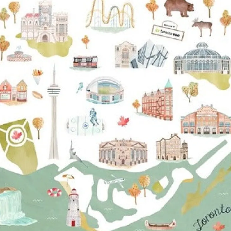 Luxe Muslin Swaddle - World Cities