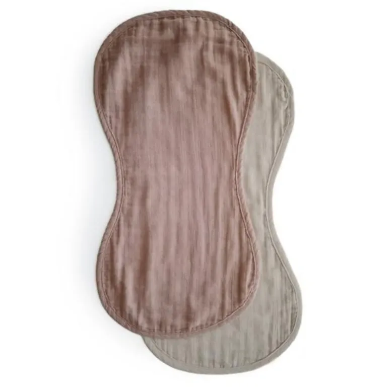 Muslin Burp Cloth Set - 2 Pack