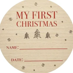 My First Christmas Photo Prop