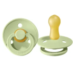 Natural Rubber Colour Pacifier - 2 Pack