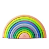Neon Stacking Rainbows - 10 Piece