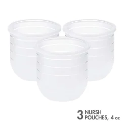 NURSH Silicone Pouches - 3 Pack