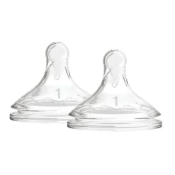 Options+ Wide Neck Nipples - 2 Pack