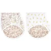 Organic Cotton Burpy Bibs - 2 Pack