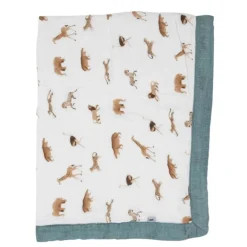 Organic Cotton Muslin Baby Quilt