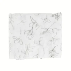 Organic Cotton Muslin Swaddle Blanket