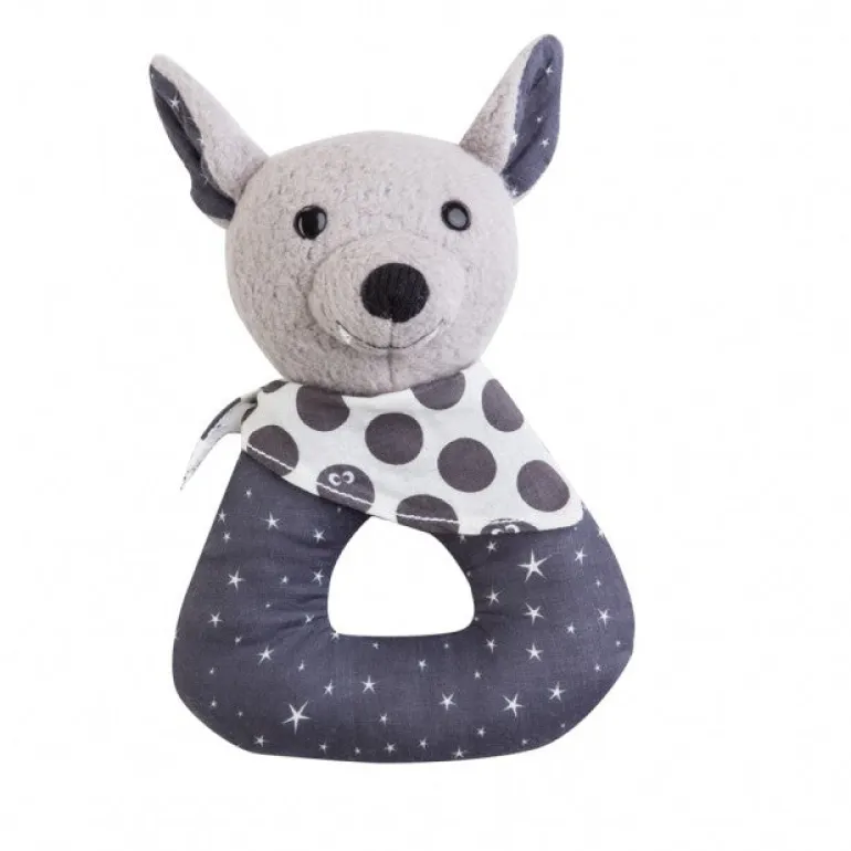 Organic Pattern Rattle - Bat