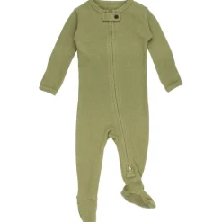 Organic Thermal 2-Way Zipper Footie