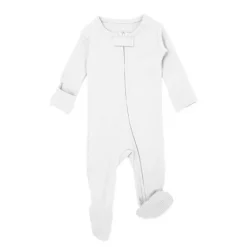 Organic 2-Way Zipper Baby Footie