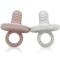 2 Pack Silicone Teethers