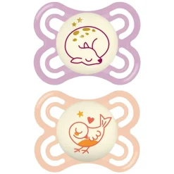 Perfect Night Orthodontic Pacifier - 0-6 Months - 2 Pack