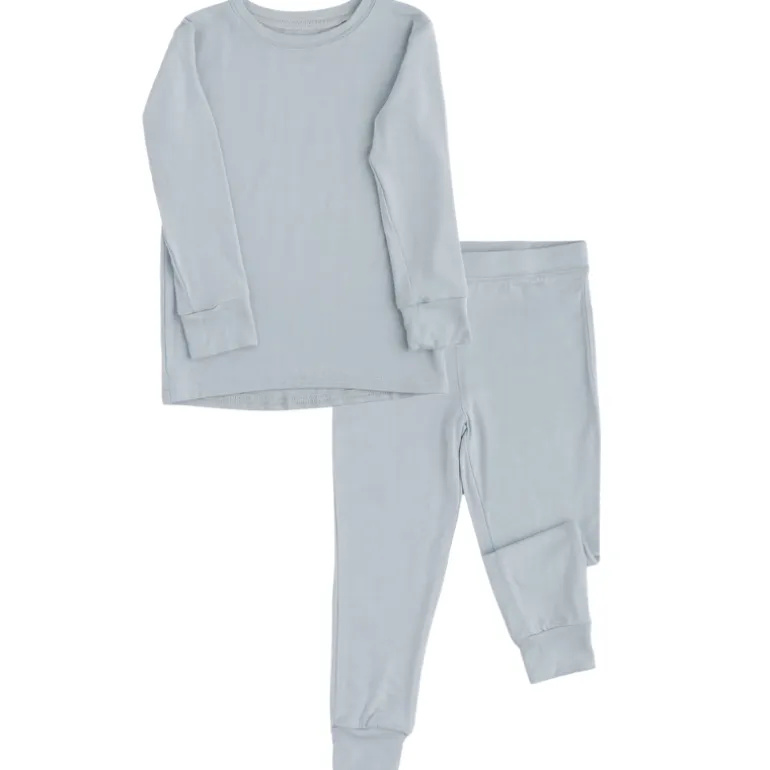 2 Piece Long Sleeve Bamboo Set - Solids