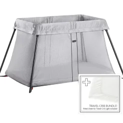 Play Yard Light Bundle With Fitted Sheet