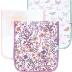 Premium Burp Cloths - 3 Pack