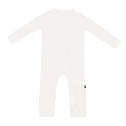 Ribbed Bamboo Zippered Romper
