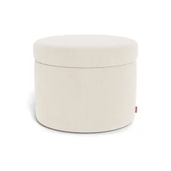 Round Storage Ottoman