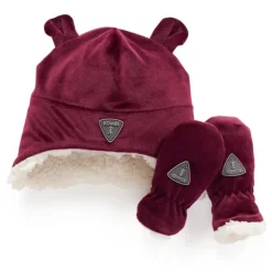Sherpa Toque and Mittens Set