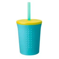 Silicone Kids Straw Cup - 12 oz