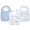 Snap Drool Bibs - 3 Pack
