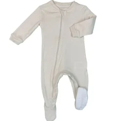 Solid Organic Footed Sleepers